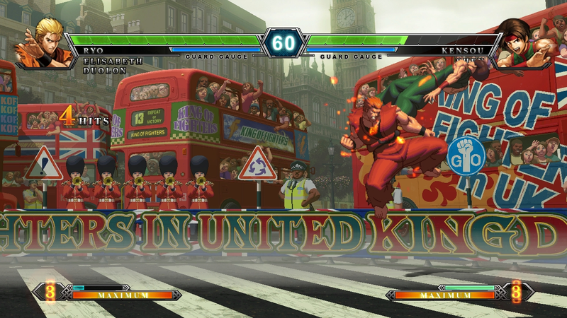 Illustration for article titled The First King of Fighters XIII Screen Shots Bust Out